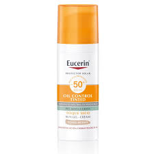 Sun Face Oil Control Toque Seco Gel-Cream SPF 50+ Tono medio