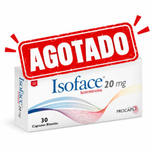 ISOFACE 20mg caja de 30 capsulas (venta solo bajo receta)