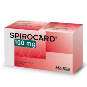 Spirocard 100mg X 30 tabletas (solo con receta médica)