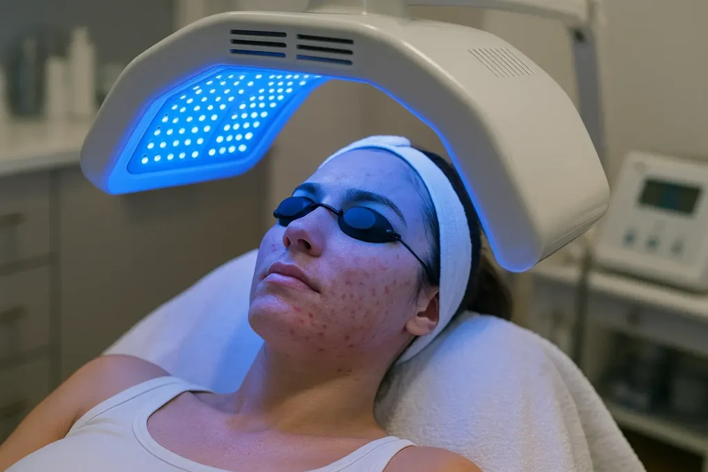 para qué sirve la fototerapia led en la piel