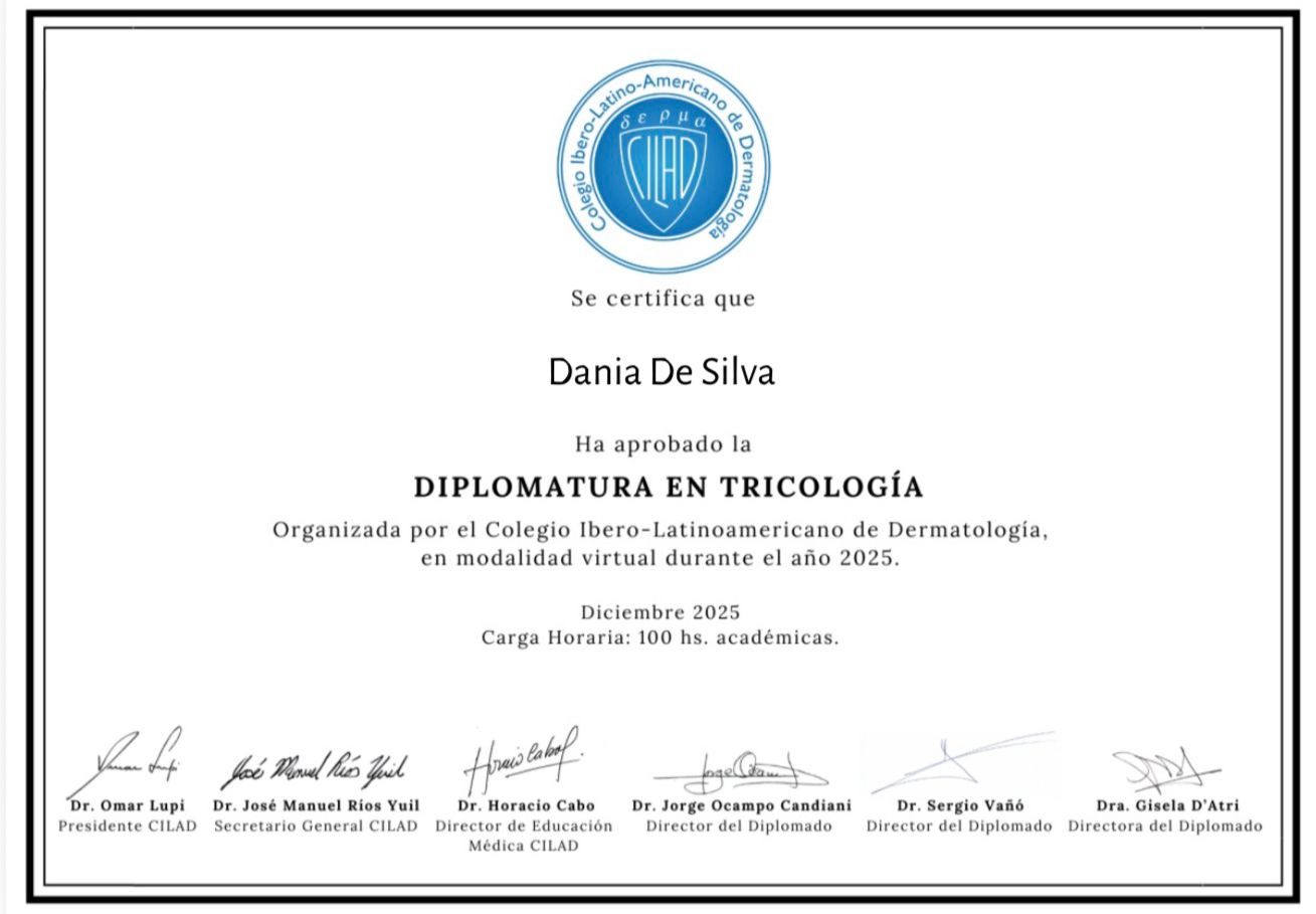 Diplomatura tricología