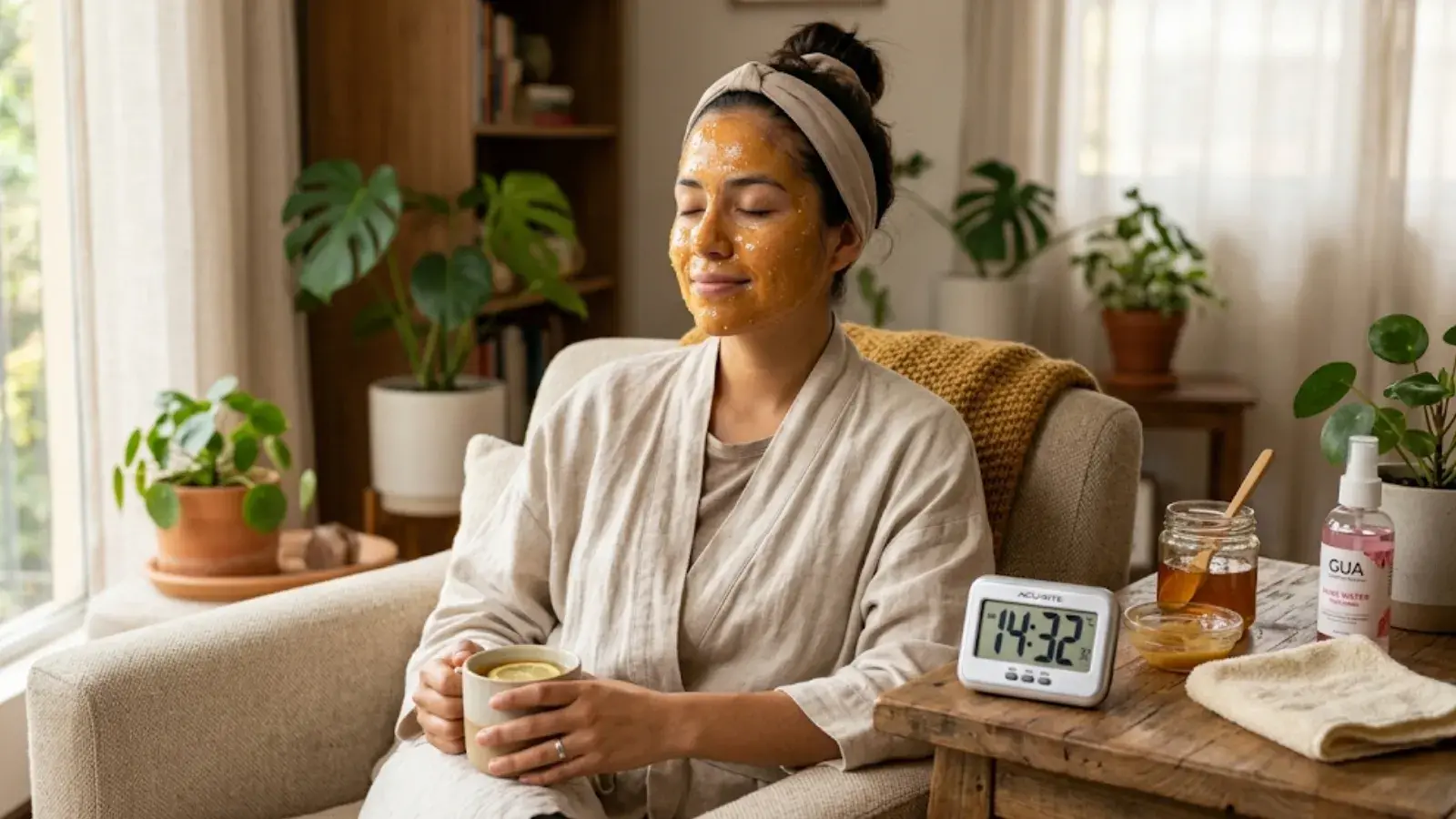 hasta cuánto tiempo se puede aplicar miel en la piel para que sea beneficioso