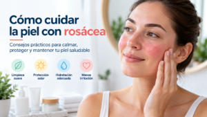 cómo cuidar la piel con rosácea